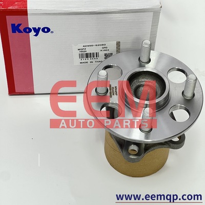 42450‑52060 KOYO Rear Wheel Hub Bearing Assembly，Rear Axle Wheel Hub Unit With ABS Sensor