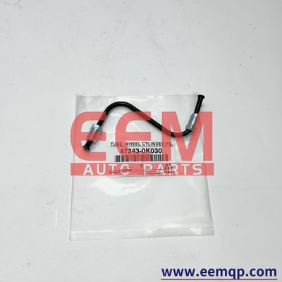 47343‑0K030 Front LH Wheel Cylinder Brake Metal Tube，Brake Hard Line Pipe