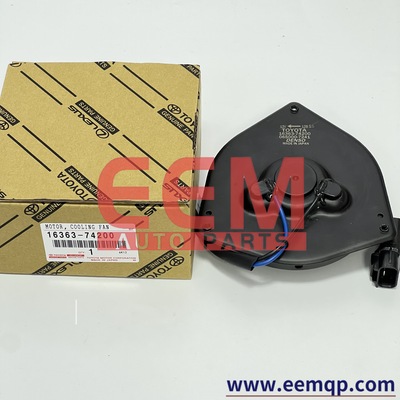 16363‑74200 Radiator Cooling Fan Motor，Engine Cooling Electric Fan Motor