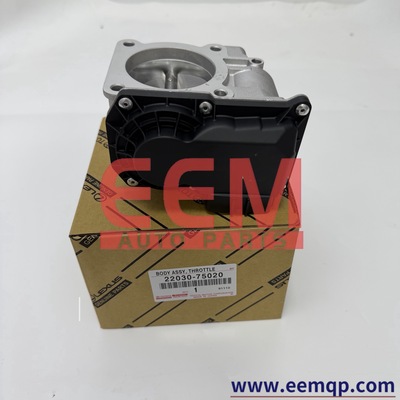22030‑75020 Electronic Throttle Body Assembly，Fuel Injection Air Intake Throttle Unit