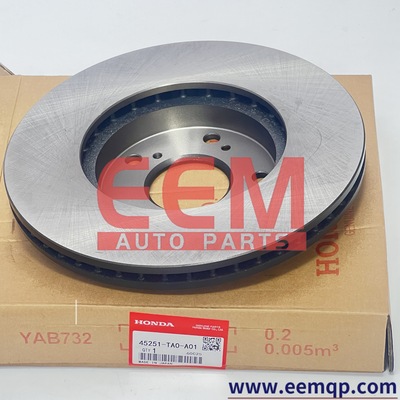 45251‑TA0‑A01 Front Vented Brake Disc Rotor，Front Brake Rotor